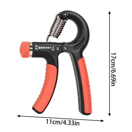 Hand Gripper Strengthener Adjustable Resistance Forearm Exerciser Grip Strength Trainer Gym Fitness Training Wrist Gripper 