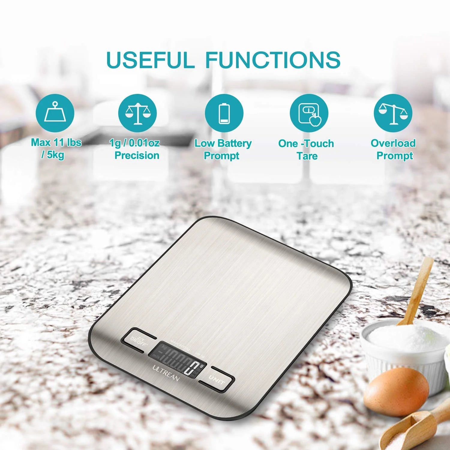Classic Battery Automatic Shut-Off Digital Kitchen Scales