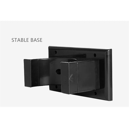Wall-Mounted 2 Barrel Cereal Dispenser, Food Grain Storage Tanks, Cereal Distributor with 2 Cups, Coffee Beans Rice Container