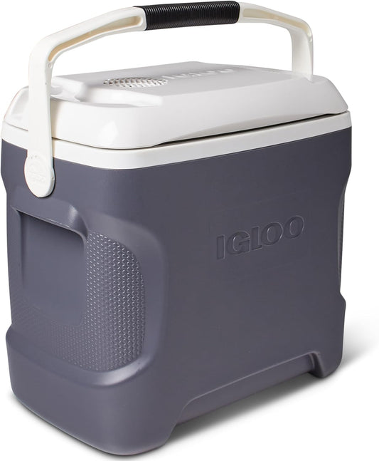 Iceless Thermoelectric Cooler, Portable Cooler Electric, Plug-In 12V Camping Fridge Cooler, Electric Ice Chest, Hielera Electrica