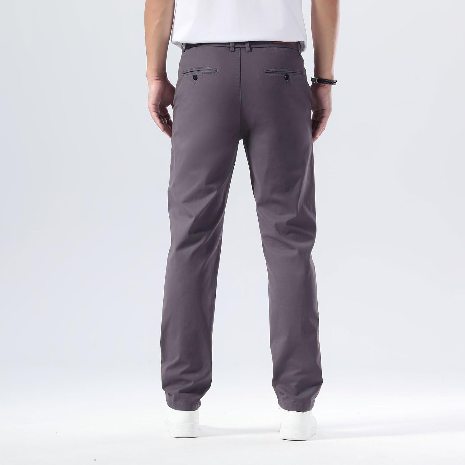 Men’S Slim Fit Khaki Pants Men’S Tapered Chino Pants