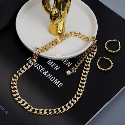 Gold Chain Necklace for Women Snake Chain Herringbone Necklace Gold Choker Necklaces Fashion Necklaces Gift