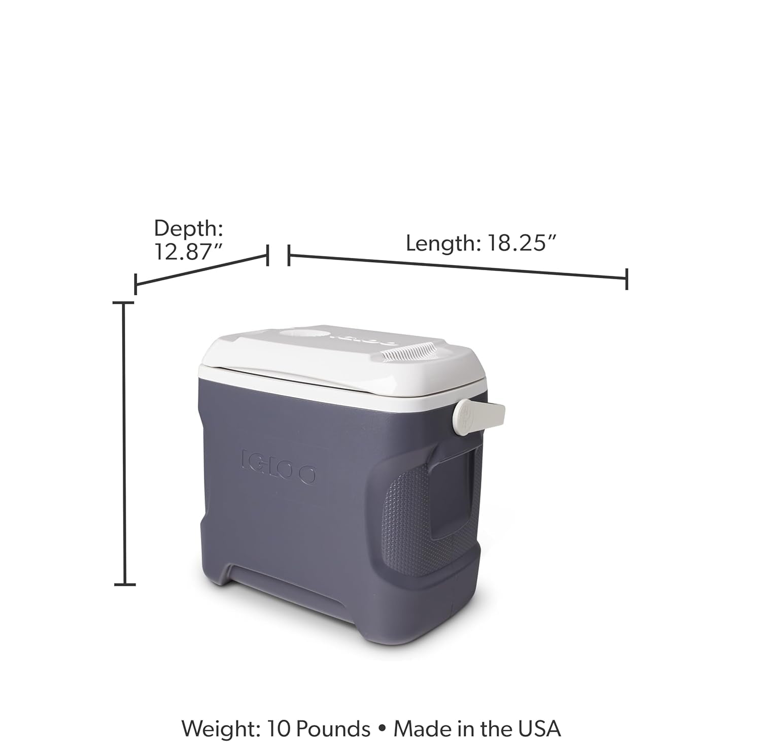 Iceless Thermoelectric Cooler, Portable Cooler Electric, Plug-In 12V Camping Fridge Cooler, Electric Ice Chest, Hielera Electrica