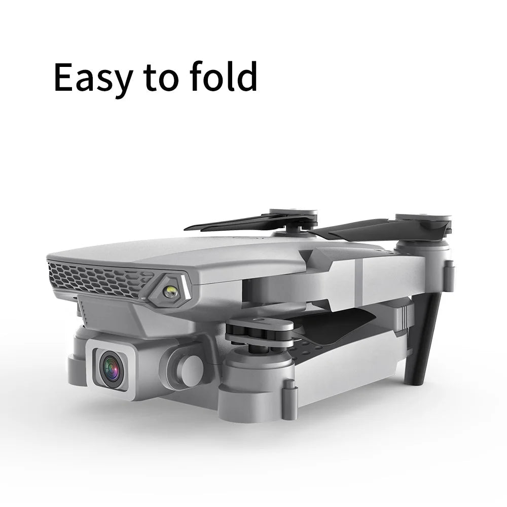 E88 Fpv Mini Drone 4K Professional Aerial Photography Long Range Folding Quadcopter with Camera Remote Control Helicopter Toys