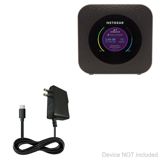 Netgear Nighthawk MR1100 Mobile Hotspot Charger,  [Wall Charger Direct] Wall Plug Charger for Netgear Nighthawk MR1100 Mobile Hotspot, 5G Mobile Hotspot, Mobile Hotspot