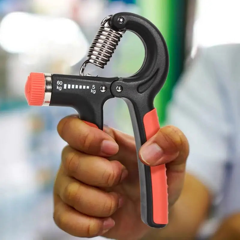 Hand Gripper Strengthener Adjustable Resistance Forearm Exerciser Grip Strength Trainer Gym Fitness Training Wrist Gripper ﻿