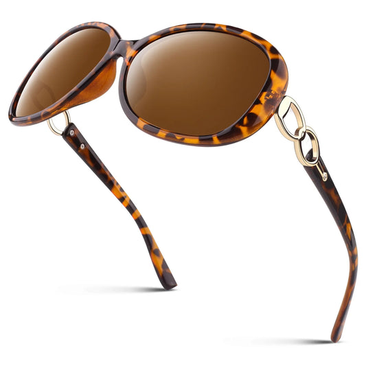 Women'S Oversized Polarized Sunglasses Butterfly Shades for Driving