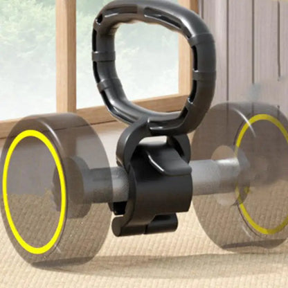 Dumbbell to Kettlebell Converter Portable Kettlebell Adapter Converts Your Dumbbells into Kettlebells Fitness Tool for Home