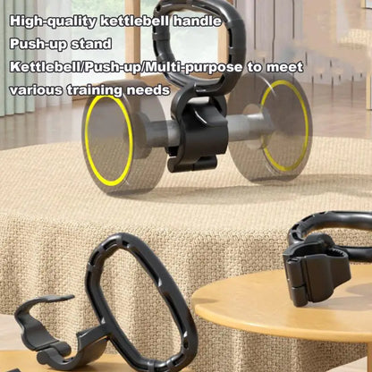 Dumbbell to Kettlebell Converter Portable Kettlebell Adapter Converts Your Dumbbells into Kettlebells Fitness Tool for Home