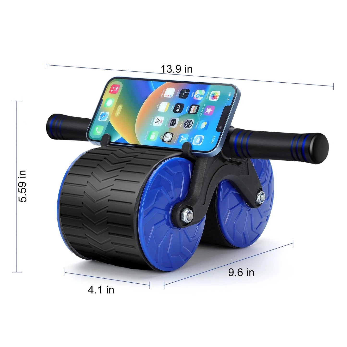 Automatic Rebound Abdominal Wheel, Dual Wheel