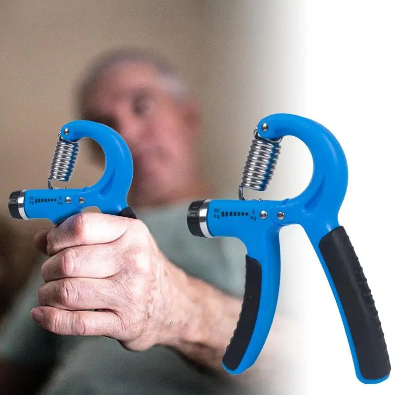 Hand Gripper Strengthener Adjustable Resistance Forearm Exerciser Grip Strength Trainer Gym Fitness Training Wrist Gripper ﻿