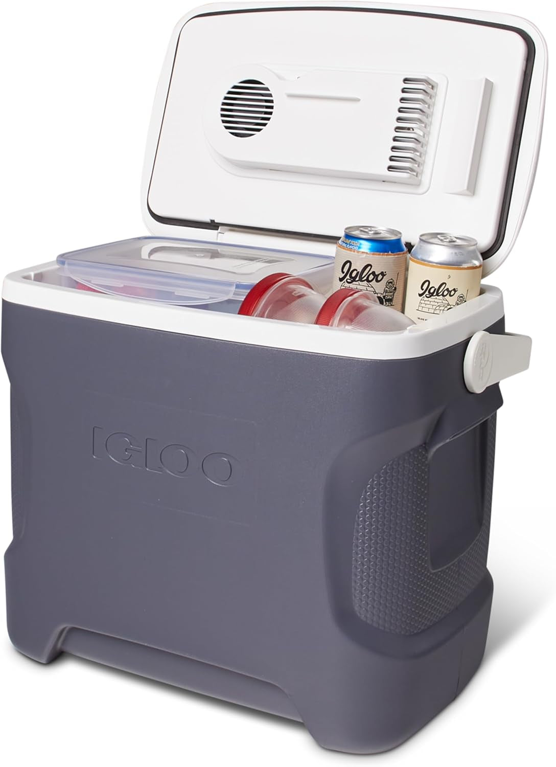 Iceless Thermoelectric Cooler, Portable Cooler Electric, Plug-In 12V Camping Fridge Cooler, Electric Ice Chest, Hielera Electrica