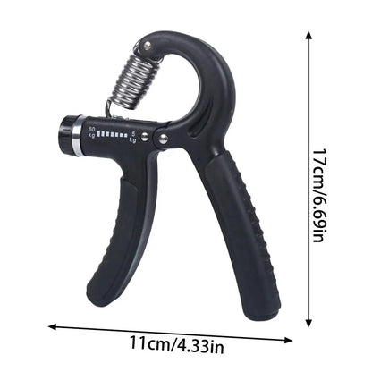 Hand Gripper Strengthener Adjustable Resistance Forearm Exerciser Grip Strength Trainer Gym Fitness Training Wrist Gripper ﻿